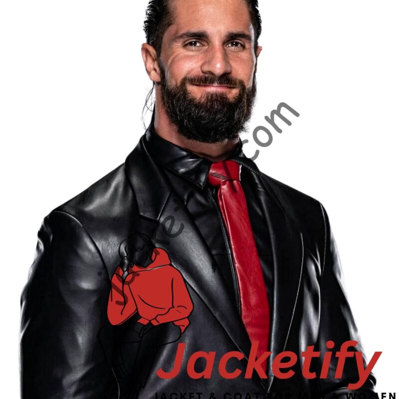 Seth Rollins WWE Leather Blazer