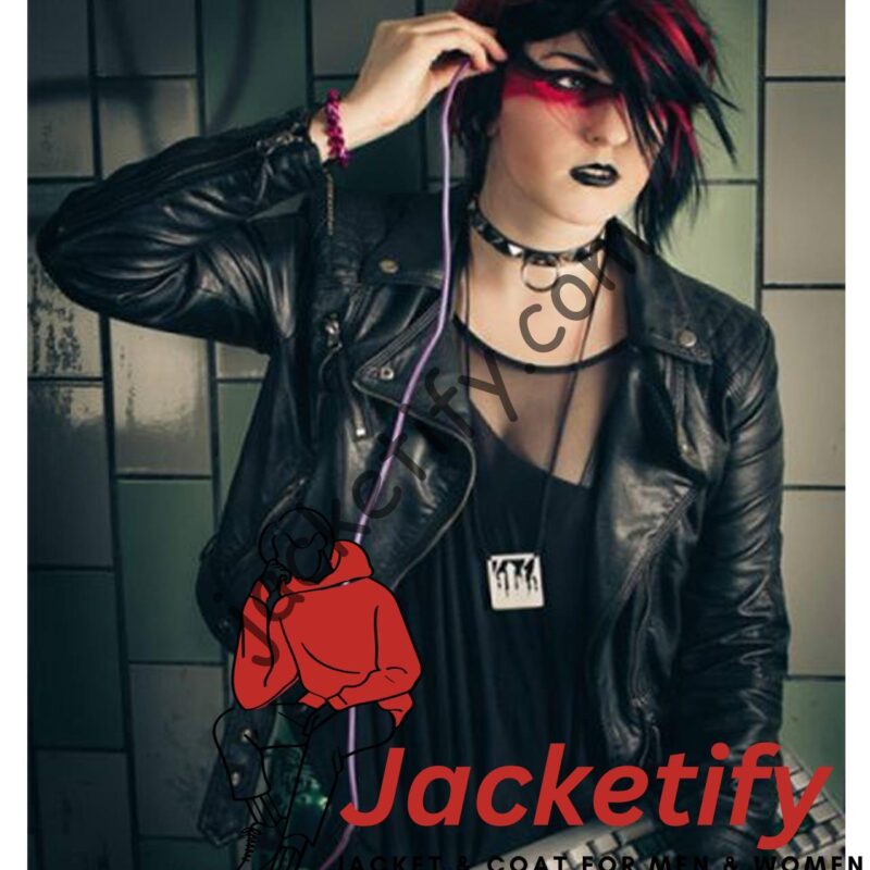 Shadowrun Decker Leather Jacket