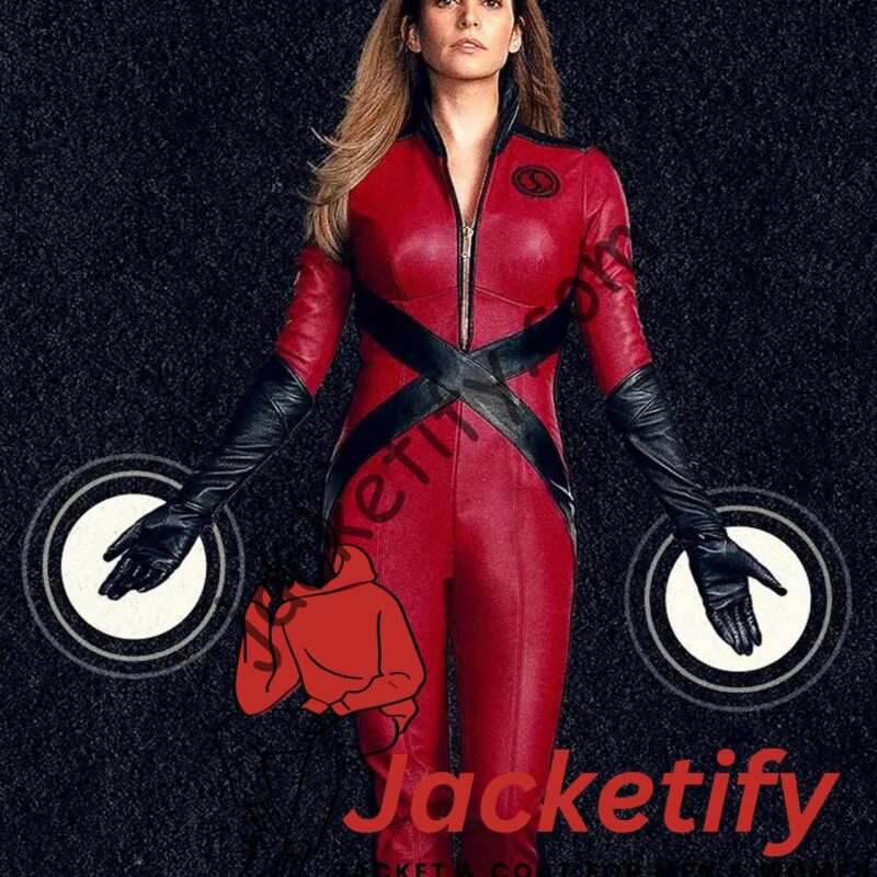 Genesis Rodriguez The Umbrella Academy Season 3 Leather Jacket