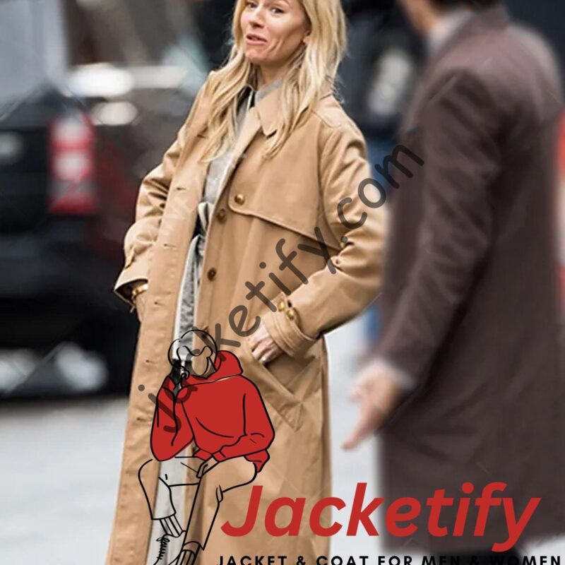 Anatomy of a Scandal Sienna Miller Beige Coat