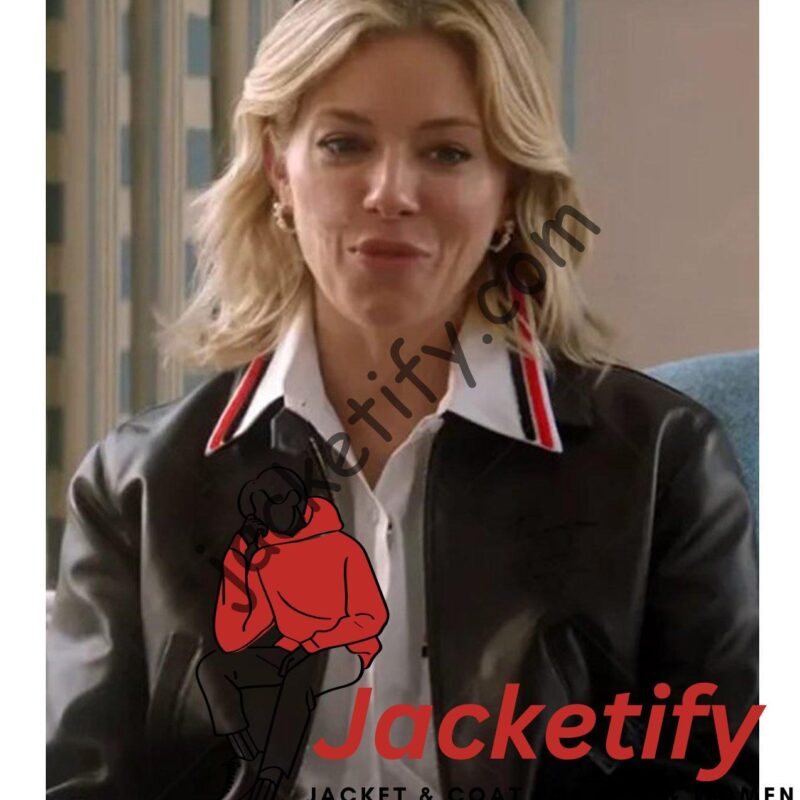 Anatomy of a Scandal Sienna Miller Leather Jacket