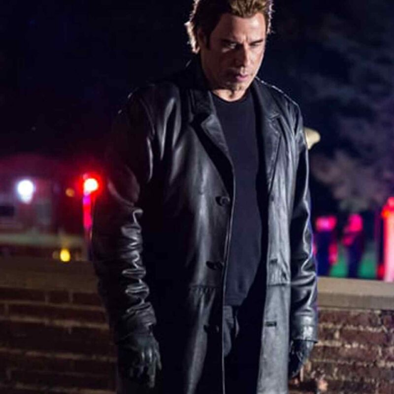 I Am Wrath John Travolta Leather Coat