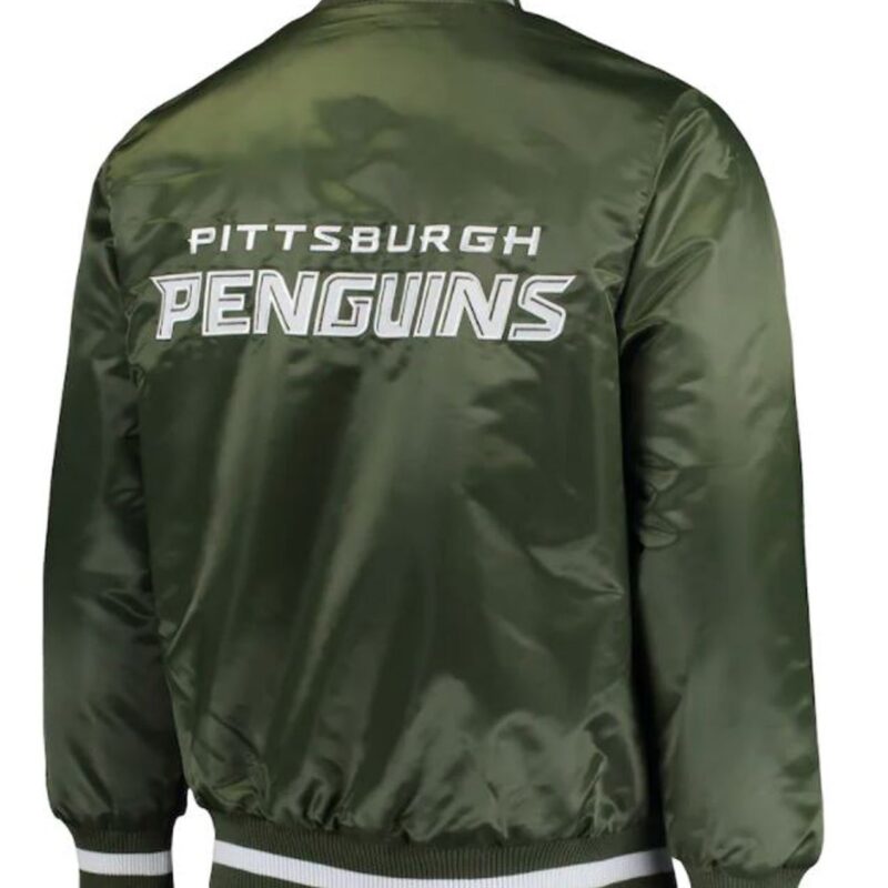 Starter Pittsburgh Penguins Green Jacket