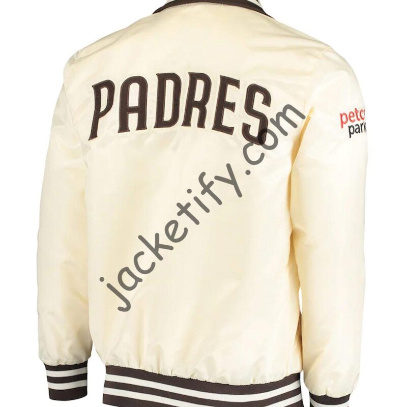 San Diego Padres The Captain II Cream Jacket