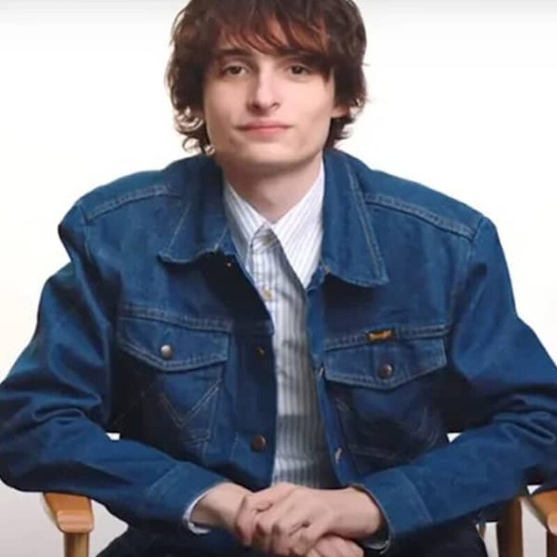 Stranger Things Season 4 Finn Wolfhard Denim Jacket