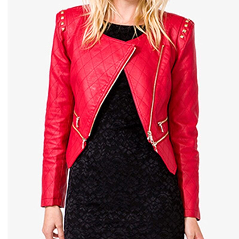 Star-Crossed Natalie Hall Leather Jacket