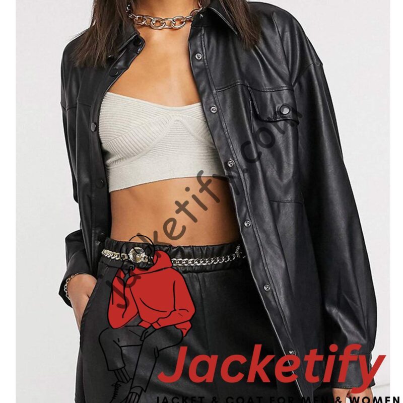 Rules of The Game Callie Cooke Leather Jacket