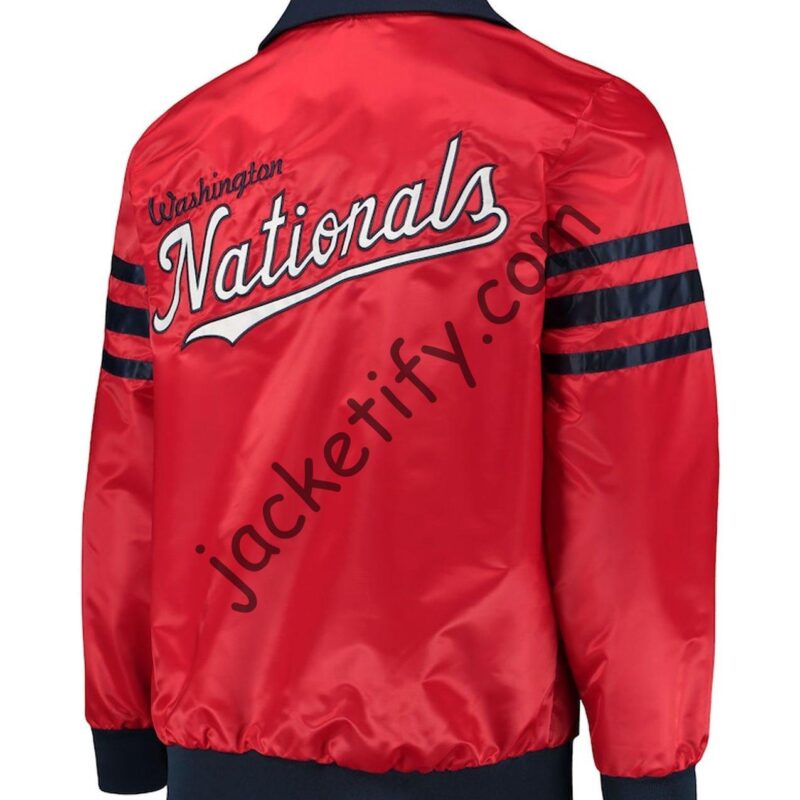 The Captain II Washington Nationals Red Jacket