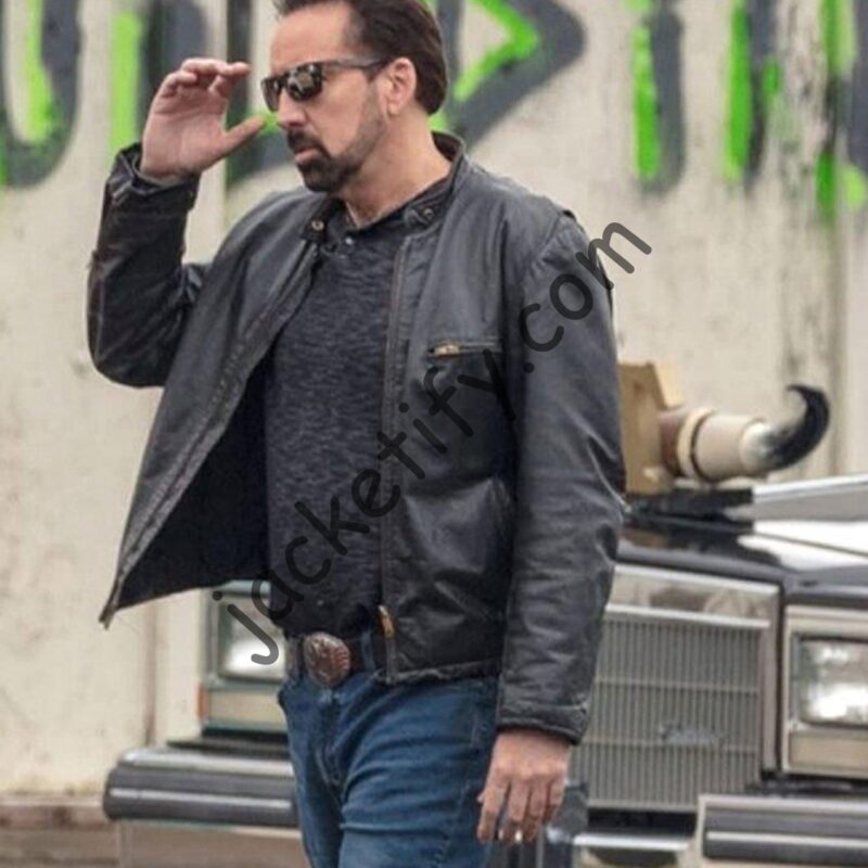 Willy’s Wonderland Nicolas Cage Leather Jacket