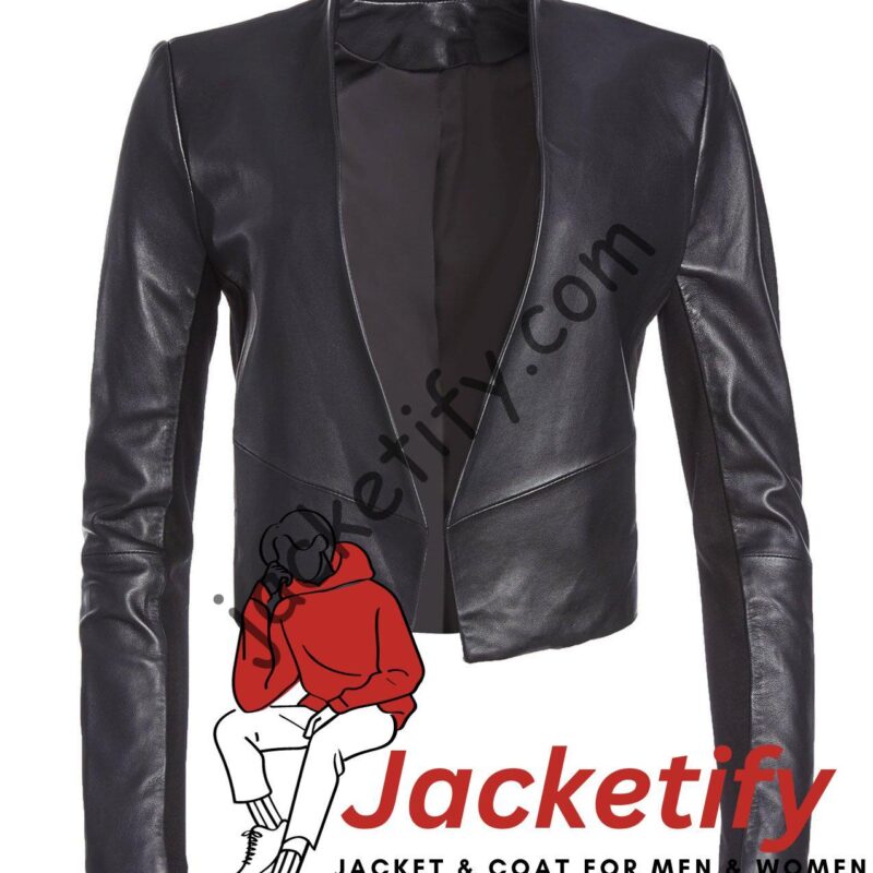 Hoda Kotb The Today Show Black Leather Jacket