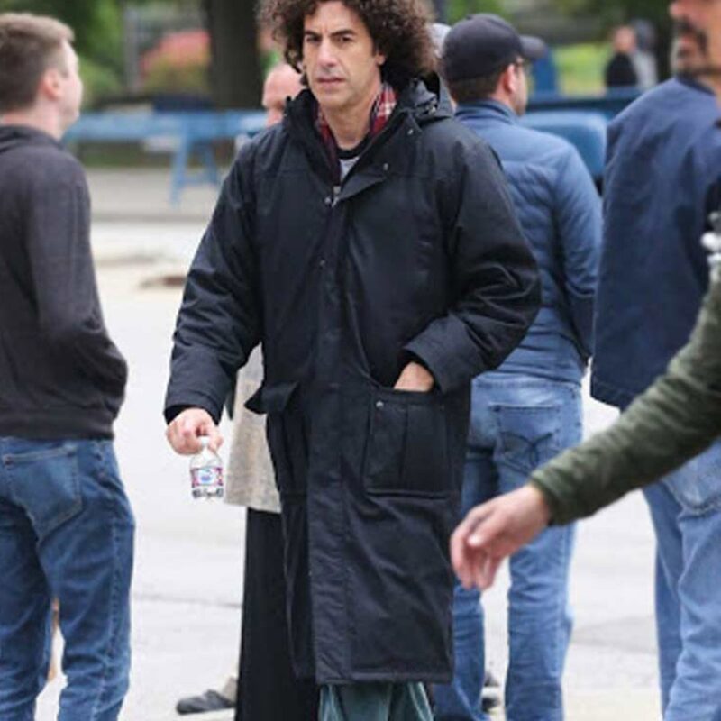 The Trial of The Chicago 7 Sacha Baron Cohen Coat