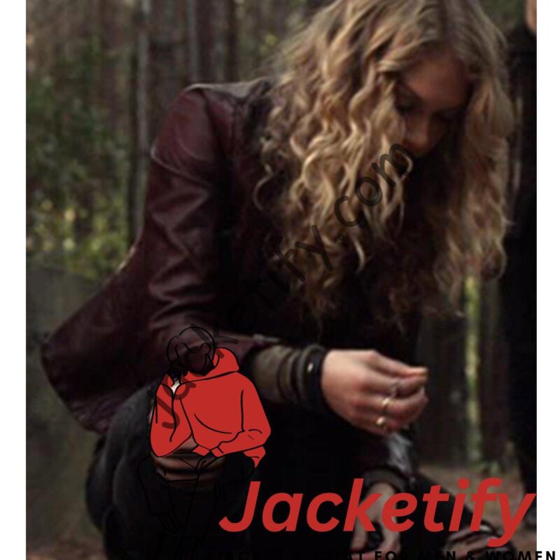 The Vampire Diaries S06 Penelope Mitchell Leather Jacket