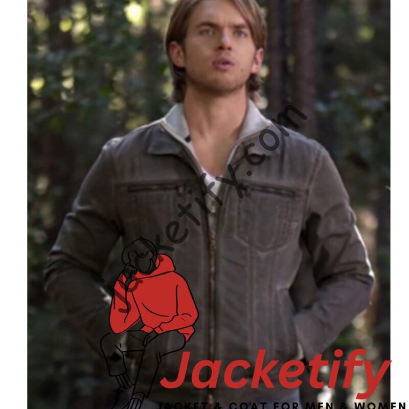 The Vampire Diaries S06 Chris Brochu Denim Jacket