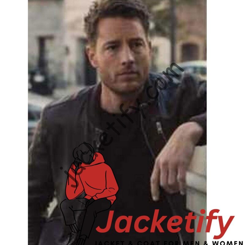 This is Us Justin Hartley Bomber Leather Jacket