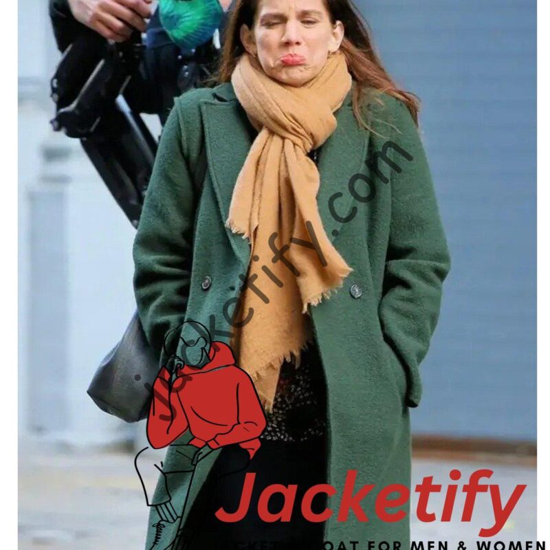 Inventing Anna Chlumsky Green Coat