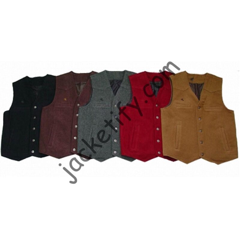 Men’s Western Wool Vest