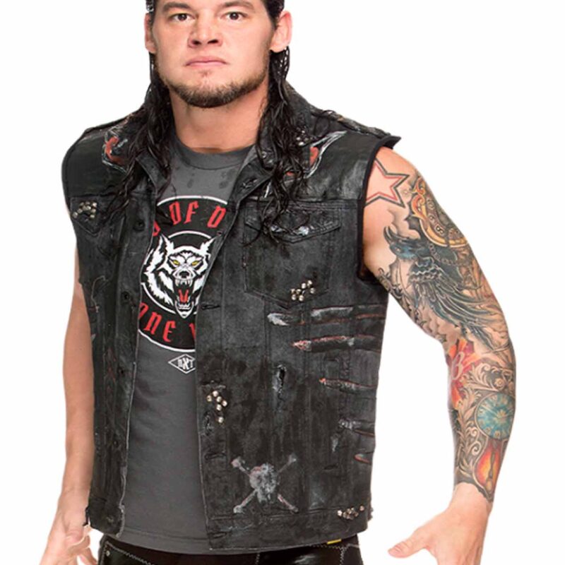 WWE Baron Corbin Leather Vest