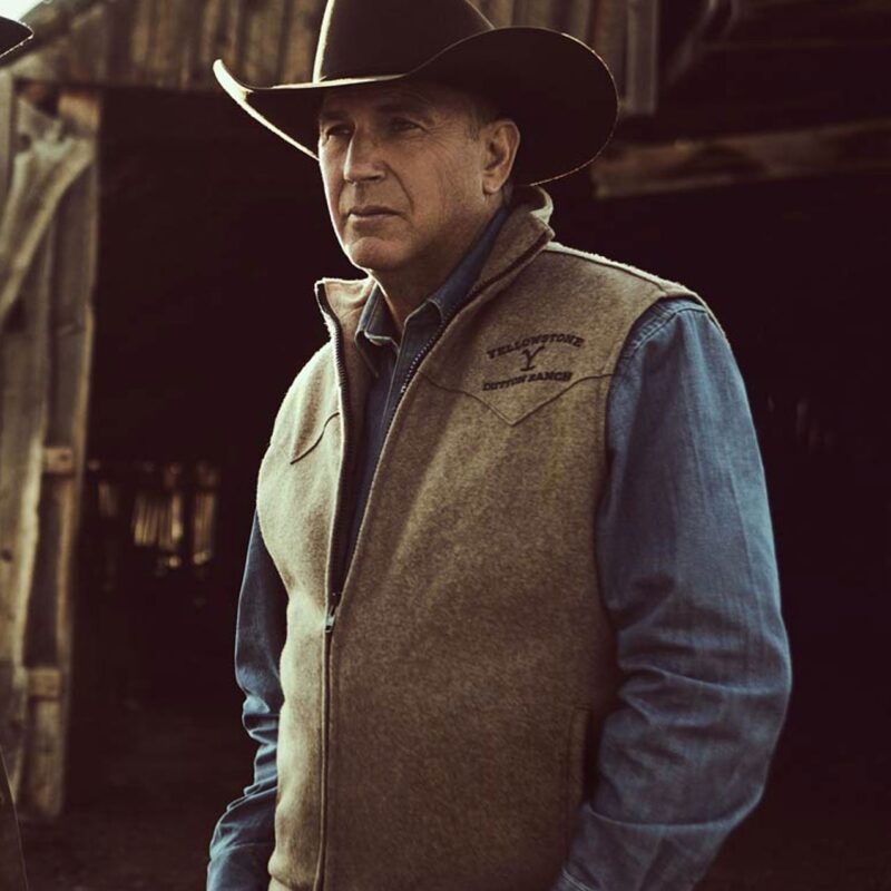 Kevin Costner Yellowstone Season 03 Vest