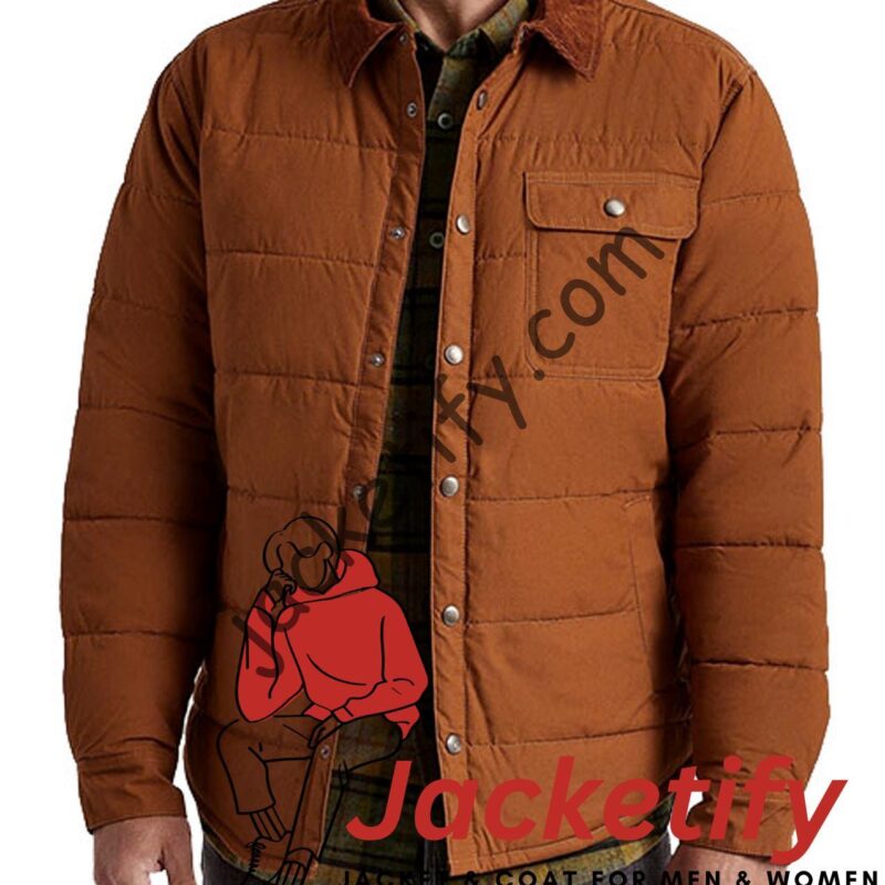 Yellowstone Season 04 Ryan Bingham Puffer Jacket