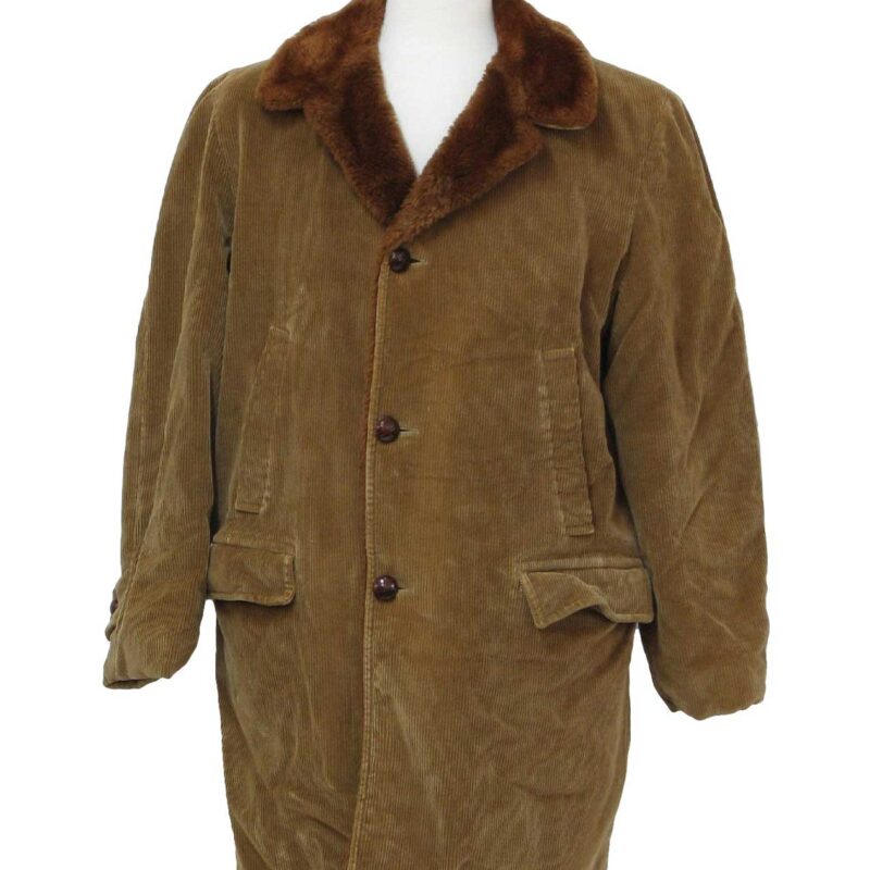 Men’s Car Zero King Coat with Fur Collar